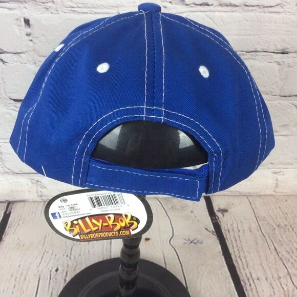 Billy Bob Blue Billboard Hat Dry Eraser Adjustable Baseball Cap Post a Message - Picture 3 of 3